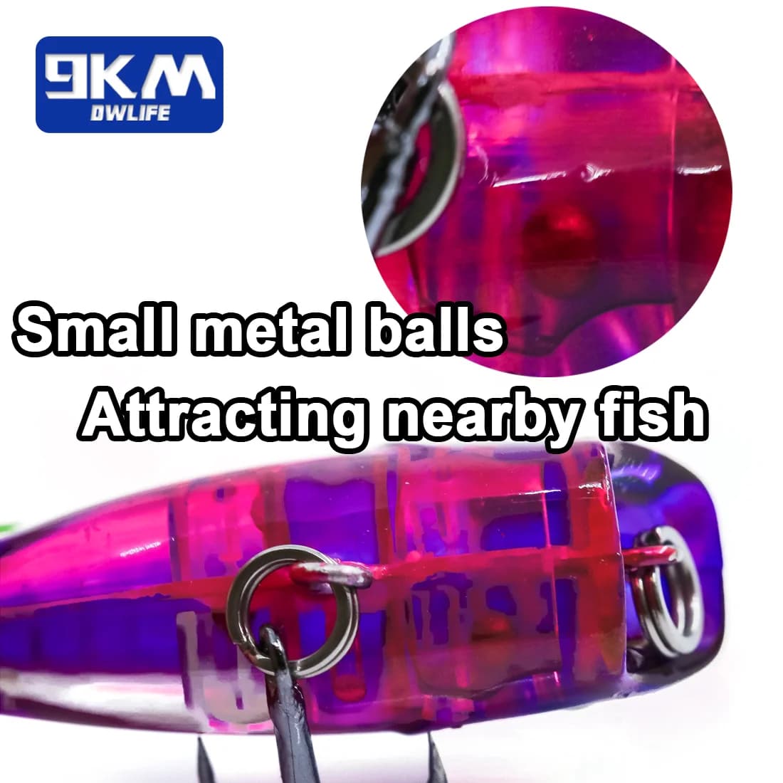 Sada tvrdých návnad Minnow a Crankbait s trojháčky