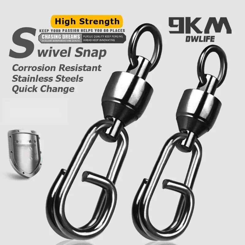 Kuličkové obrtlíky s karabinami Power Clip