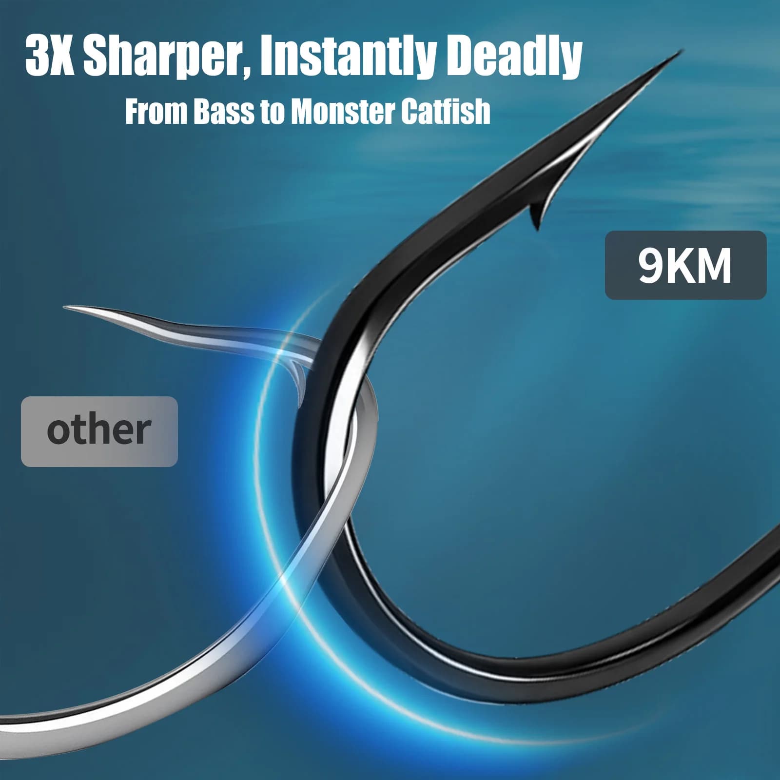 Vedlejší háčky pro spinnerbaity, 50-200 ks